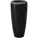 BAQ Amfi pot high 34x34x75 cm Black bloempot binnen