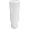 BAQ Amfi pot high tall 34x34x97 cm White bloempot binnen