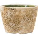 Baq Lava Couple straight M 25x25x17 cm Relic Beige bloempot binnen