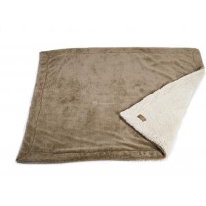 Pluche hondenkleed Wush beige 150 x 125 cm