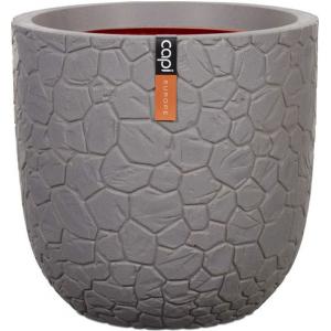 Capi Nature Clay pot S 35x35x34cm Grijs bloempot