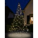 Fairybell licht kerstboom 300 cm 480 LED warm wit inclusief mast