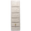 Garantia Slim regenton 300 liter stone decor beige