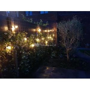 LED feestverlichting 4.5 meter met 10 lampen warmwit