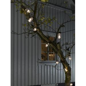 LED feestverlichting helder warmwit 4.75 meter - 20 lampen 40 LEDs