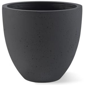 Grigio plantenbak Egg Pot L antraciet betonlook