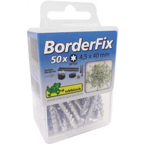 Borderfix schroeven set 50 stuks