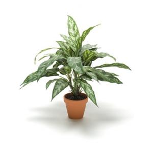 Kunstplant Aglaonema in pot