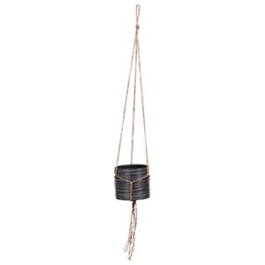 Capi Nature hanging cylinder 14 cm zwart set van 4