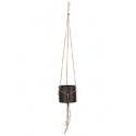 Capi Nature hanging cylinder 14 cm bruin set van 4