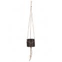 Capi Nature hanging cylinder 17 cm bruin set van 3