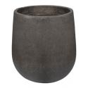 Pot Casual Black S ronde grote bloempot 28x30 cm zwart