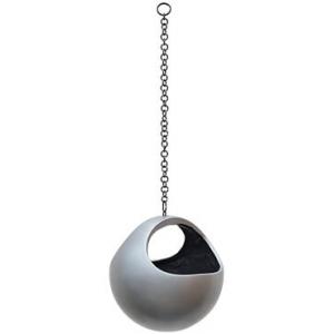 Gradient hanging basket matt grey