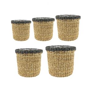 Pot bror grey bloempot binnen set van 5