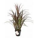 Kunstplant Natural grass red M