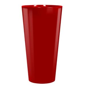 Runner bloempot rond rood 37 cm