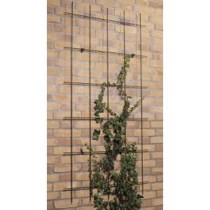 Metalen klimrek rechthoekig grijs - 150 x 60 cm (4 verticalen)