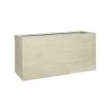 Cement Rectangle M Beige Washed 100x40x50 cm Ficonstone lage rechthoekige plantenbak