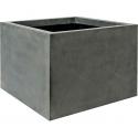 Pottery Pots Jumbo square L 140x140x90 cm grijs bloempot