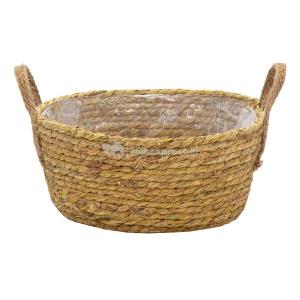 Bowl Hayden Swirl Plantenmand L 27x12 cm naturel