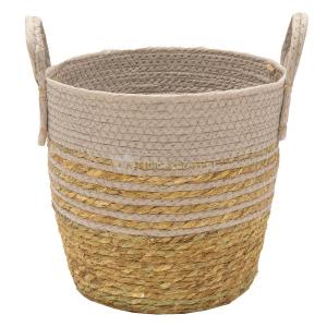 Pot Hayden Swirl Plantenmand M 22x21 cm grijs