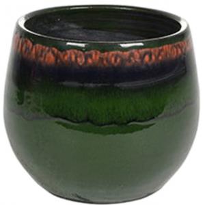 Pot Charlotte green bloempot binnen 15 cm