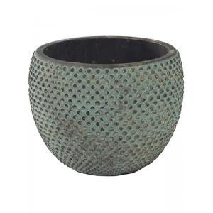 Pot fay blue gold bloempot binnen 18 cm