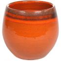 Pot Charlotte orange bloempot binnen 19 cm