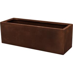 Ter Steege Static S3 95x32x32 cm rechthoekige plantenbak roest